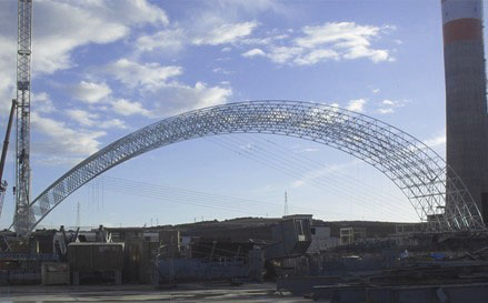 扎兰屯大型网架结构